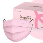 귀가편한 여름용 아이바나리 덴탈마스크 100매 여름마스크 L(대형), 퓨어블랙, 100개 : 하울