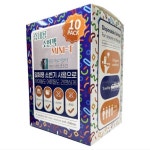 -종로의료기 품질보증 휴대용소변기 MINI-T 10개 1팩 휴대용소변봉투 캠핑소변기 : 종로씨엔피