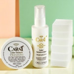 캐럿 가죽관리 세트 (보호제 클리너 스폰지) 한정판 : 플래그쉽코리아