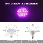 E27 LED 식물 성장 빛 램프 스포트라이트 전구 AC85-265V 스펙트럼 실내 수경법 꽃 모종 : 디더블유비즈니스