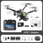 5.64인치 화면 제어 GPS 고화질 항공 촬영 브러시리스 중형 드론 서보 짐벌 HD 4K 카메라 상의재 : 미주나틴