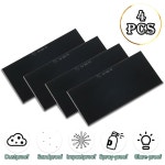 QIMOO 4팩 그늘막 10 용접 렌즈 2인치 X 4.25인치 헬멧 교체 두께 3MM : 핫딜즈몰