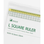 유니크 프리미엄 컬러 그레이딩 직각자 30cm CG 007 : 부라더미싱몰