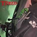 ZX 6R 오토바이 브레이크 클러치 레버 조절 가능한 접이식 형 핸들 브레이크 레버 ZX636 19 24 ZX10R 06 15 ZX 25R 20 24 ZX 10R Bla... 