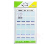 삼안 견출지 보호 420 청 12장 240개 18x25mm 10개입 서류라벨 라벨지 : 삼안산업