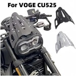 호환뉴 맞는 CU525 바이크  수정 된 앞 유리 복고풍 계기판 슈라우드 VOGE 525CU CU : 이오오월삼