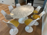 엠케이스톤 놀 knoll 사리넨 테이블 천연대리석 : 엠케이스톤