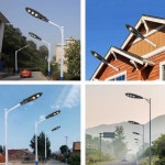 LED 가로등 광장 옥외 전등 제품 램프 조명 야외 야간 공원 1. 200w Osram 칩 100cm 암 : theruri