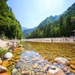 인제 내설악 백담계곡 ITX 국내 당일치기(여름피서지+물놀이) 코레일 기차여행 : 코레일 기차여행