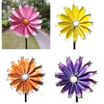 어린이집 공원 장식품 JIKTEM 남아 정원용 정원 조경모사 장식 수지 잔디경관 노동장식 40컬러바람개비 지름33cm 31 145c : 픽업트렁크