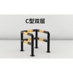 소화전 가드 난간 볼라드 모서리 L형 가드레일 바리케이트 주차장 블랙 강관 구조물 청색 : 햇살비치는마켓