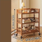 가성비 좋은 선반 + 스낵  필수품 거실 주방 홈 오피스용 독립형 29.8cm x 49.8cm 27.2cm : 루픽