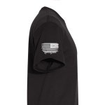 세미 오토 존 메카닉 자동차 수리 그래픽 티셔츠, 블랙 코튼, 아메리칸 플래그 슬리브 디자인 Black X-Small : 업넥스트