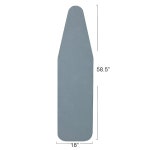 가정 필수품 2002DSP 디럭스 다림질 보드 패드 및 커버 100 면 블루 실리콘 Blue Grid : 마이픽마켓샵