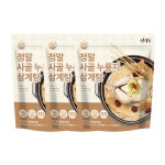 정마을 정말사골누룽지 삼계탕 1kg 3팩 : FORURIUM