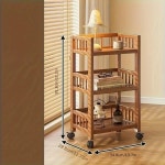 가성비 좋은 선반 + 스낵  필수품 거실 주방 홈 오피스용 독립형 29.8cm x 49.8cm 27.2cm : 루픽