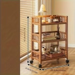 가성비 좋은 선반 + 스낵  필수품 거실 주방 홈 오피스용 독립형 29.8cm x 49.8cm 27.2cm : 루픽