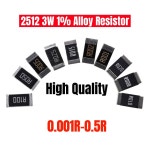 10PCS 2512 SMD 05 저항기 001 06 012 R100 01 03 합금 3W R001 0.001R 3W : 월드-픽