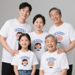 가족 여행 티셔츠 단체티 패밀리 룩 반팔 환갑 칠순 팔순 커스텀 주문 제작 : 댕데이