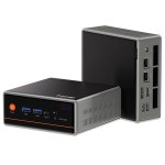 트라이쿠 미니 PC, AMD 라이젠 5 5600H(6C/12T, 최대 4.2GHz), 32GB DDR4/1TB NVMe SSD, 타입-C/DP/HD, 4K/60Hz 트리플 디스플레 : LUNAONE