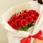 돈 벼락 부모님 생신 용돈 이벤트 환갑 어버이날 꽃다발 용돈박스 장미 레드 : 마음담은집