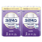 유한킴벌리 크리넥스 순수 소프트 천연펄프 3겹 롤화장지 30M30롤,2개 : jm컴퍼니