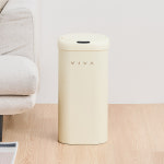 [리퍼] 비바 센서 휴지통 디엣지 20L  종량제 기저귀 냄새차단 자동 센서 휴지통 : 비스비바