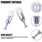 CNCMOTOK 체인 풀러 텐셔너 조절기, 야마하 랩터 350 05-16 워리어 89-05 블래스터 200 88-06 브리즈 89-04 밴시 87-06 그리즐리 125 04... 