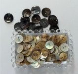 헤이버튼 73-1. 리얼 자개 단추 15미리 6개 : 헤이버튼 by Cobee