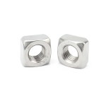 DIN557 FOURSQUARE 너트 UNC 스테인레스 323 M4 M6 50PCS 사각 : DAWOORI