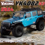 YIKONG 1 8 RC 크롤러 YK4082 4082 전동 시뮬레이션 락 로드 모델 자동차 버기 성인 V3 yellow : 직구요정의비밀상점