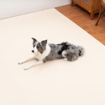 개놀자 슬림 실리콘 강아지 롤매트 애견 고양이 미끄럼방지 매트 아이보리, 140x400cm : 개놀자펫