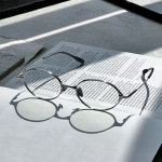 프로젝트프로덕트 오벌 안경 HM11 실버 골드 블랙 가벼운 티타늄 여자 긱시크안경테 : 세컨아이즈