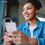 아이리버 C타입 유선 이어폰 마이크 노이즈캔슬링 줄 게이밍 인이어 컴퓨터 노트북 태블릿 PC : N정품샵