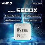 새로운 AMD R5 5600X L3=32M 3.7GHz 6코어 12스레드 프로세서 65W Ryzen 7NM DDR4 소켓 없음) : 동백산업