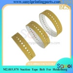 최고의 품질 M2.015.878 흡입 테이프 노란색 Flate H1361 벨트 230x20mm 하이델베르그 SM52 인쇄 기계 : 보시공덕