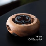 [다도 워머] 예향원 핸드메이드 고급 호두나무 원목 티워머 E-10504 : 예향원