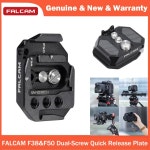 FALCAM F38 F50 이중 슬라이더 카메라 나사 안정기용 삼각대 레일 릴리스 F38B3810 : 예솔34