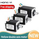 28HK34/40/50 중공 이중 축 스테퍼 모터 NEMA11 4.0v 1.0A 고토크를 갖춘 2상 하이브리드 소형 : 오니8