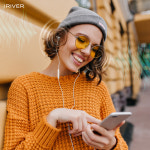 아이리버 C타입 유선 이어폰 마이크 노이즈캔슬링 줄 게이밍 인이어 컴퓨터 노트북 태블릿 PC : N정품샵