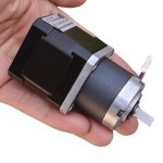 2상 4선 42 스테퍼 모터, 소형 유성 감속, 모든 메탈 기어 감속비 1:27 : 오니8