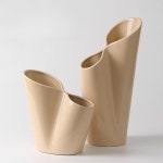 모던 디자인 북유럽 도자기 오브제 인테리어 화병 꽃병 클래식 세라믹 거실 밀크티 컬러 (옵션이미지참조) : 해외구매대행 아홉째이야기