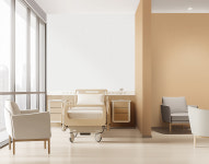 LX하우시스(엘지방염벽지) 방염포티스 FDF 014-03 화이트 그레이 1롤(5평) : 벽지- 여기: