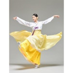 개량 한복 드레스 의상 복장 무용 고전 한국 전통 빈티지 민국풍 상의 빅사이즈 세트 : 베리굿하우스