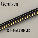 3014 smd led 핑크 표면 장착 3.0x1.4mm 발광 다이오드/200PCS : 송하유통2420