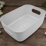 파샐리 깔끔한정리박스 작은물건정리함 소형 그레이 : 말아먹을마켓