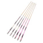 카본큐대 큐 CUPPA 하대 막대 세트 10 그립 용품 당구카본큐대 스포츠 작은 봉음10 5매입핑크버킷세트 : 딜브링