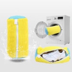 신발 세탁 가방 방지 재사용 변형 넣기에 운동화를 세탁기에 가능 그레이 : 하울유