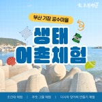 기장공수마을 생태 어촌체험 : 초록배낭