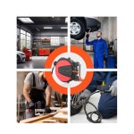 1/2인치 65피트 플렉스 에어 호스 릴 리드인 퀵 커넥트 180도 장착형 접이식 회전 5M : 바른생황상점